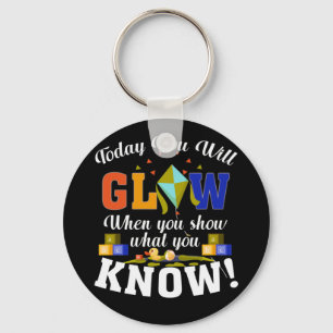 Test Day Mode On Teacher Testing Ideas School Keychain