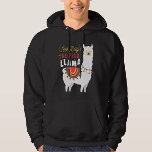 Test Day No Prob Llama Standardized Testing Day Te Hoodie