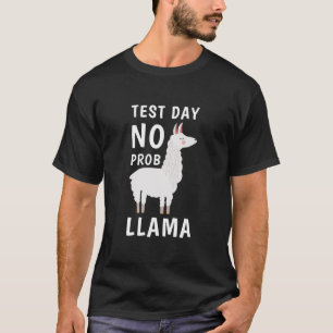 Test Day No Prob llama - Testing Day T-Shirt