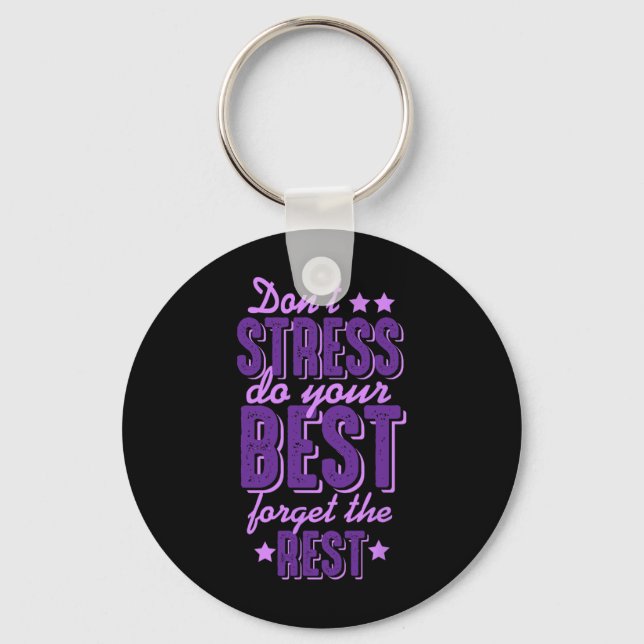 Test Day Testing Shirts For Women Teachers  Keychain (Front)