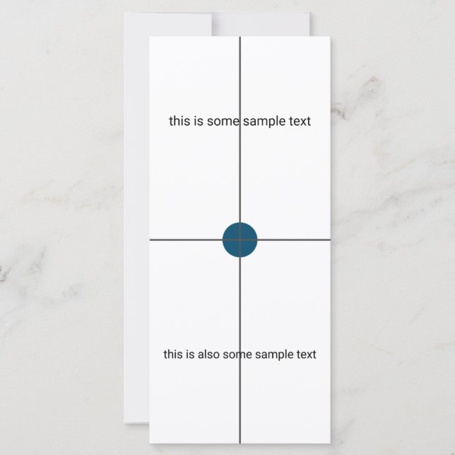 test d'échantillon Programme de mariage (Devant)