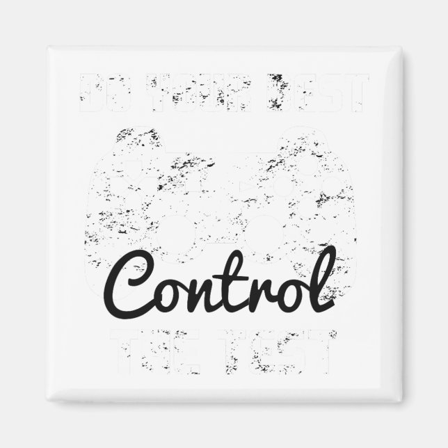 Test Exam Day Game Controller  Magnet (Front)