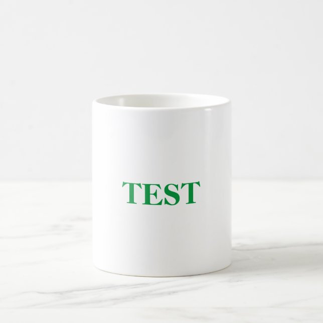 Test Green Mug (Center)