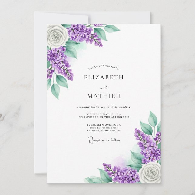 test invitation (Front)