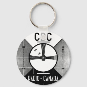 Test Pattern Keychain