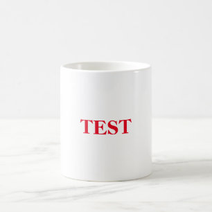 Test Red Mug