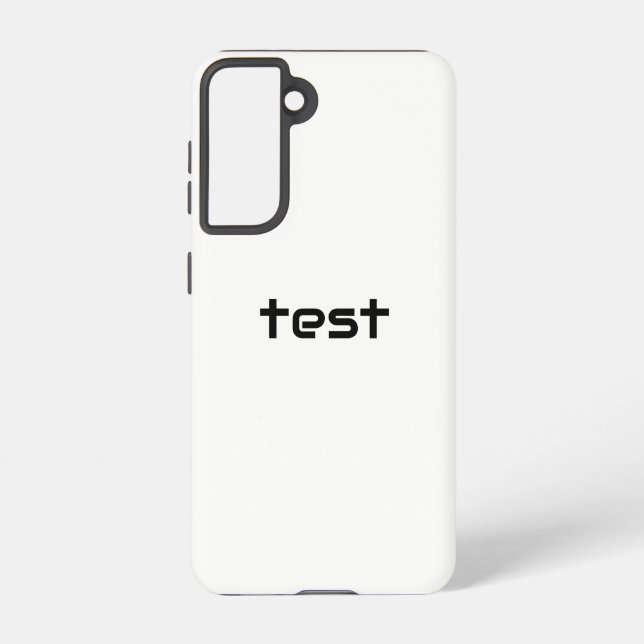 test samsung galaxy s21 case (Back)