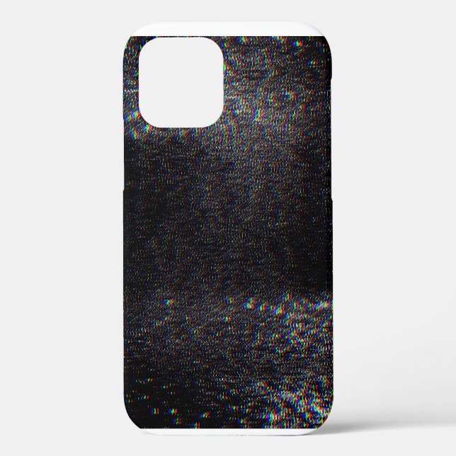 Test Screen Glitch Texture Background Case-Mate iPhone Case (Back)