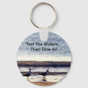 Test The Waters Keychain