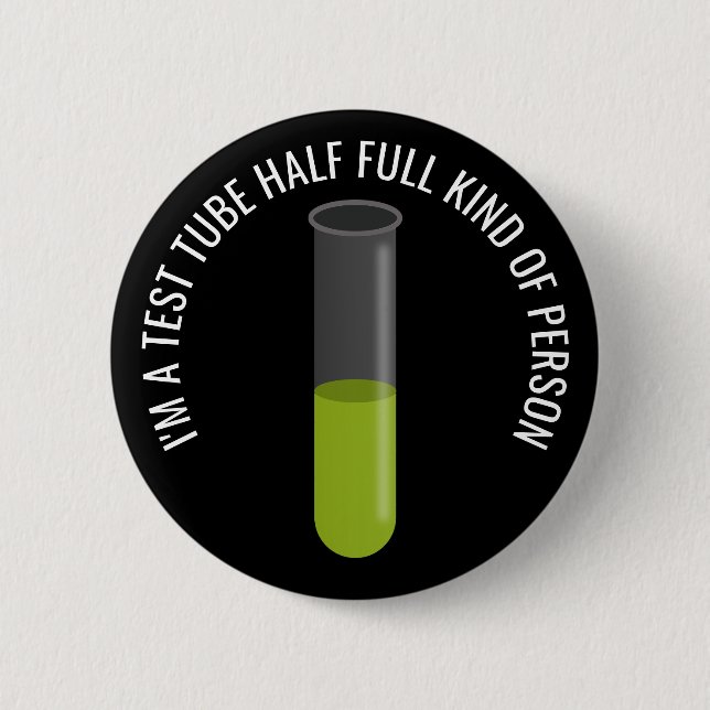 Test Tube 2 Inch Round Button (Front)