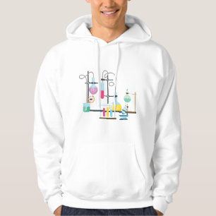Test tube Chemistry Laboratory Science Funny Hoodie