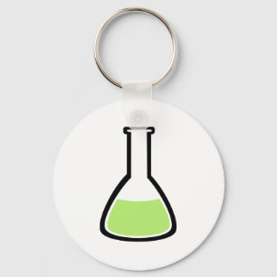 Test tube keychain