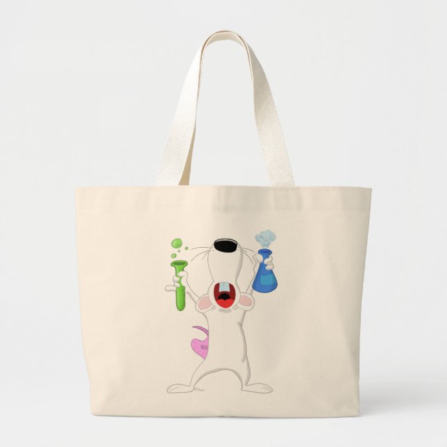 Test Tube Lab Rat Bag (Front)