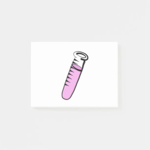 Test tube post-it notes