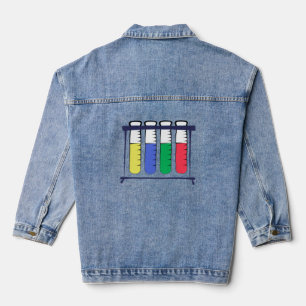 Test Tube Shelf Denim Jacket