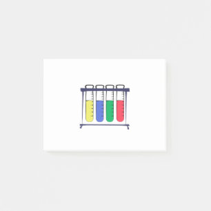 Test Tube Shelf Post-it Notes