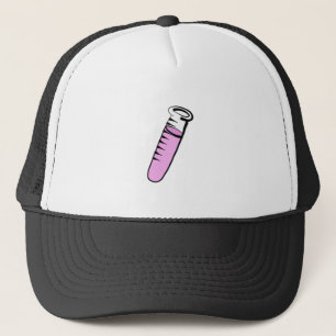 Test tube trucker hat