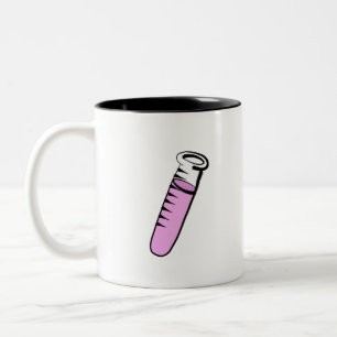 Test tube Two-Tone coffee mug