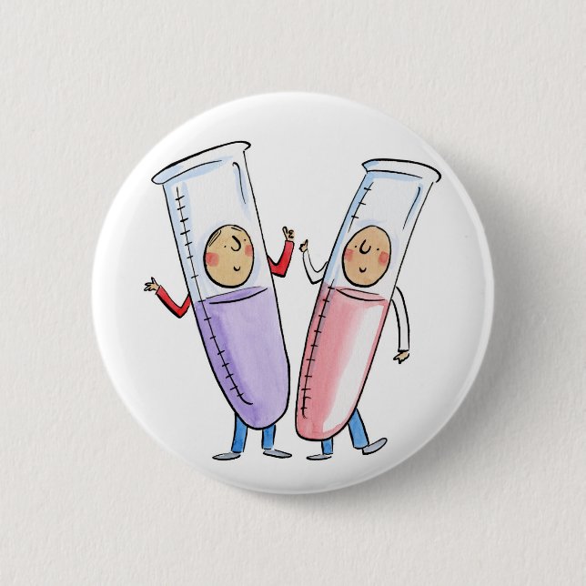 Test Tubes 2 Inch Round Button (Front)