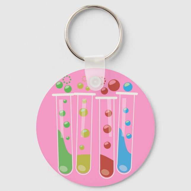 Test Tubes Keychain (Front)