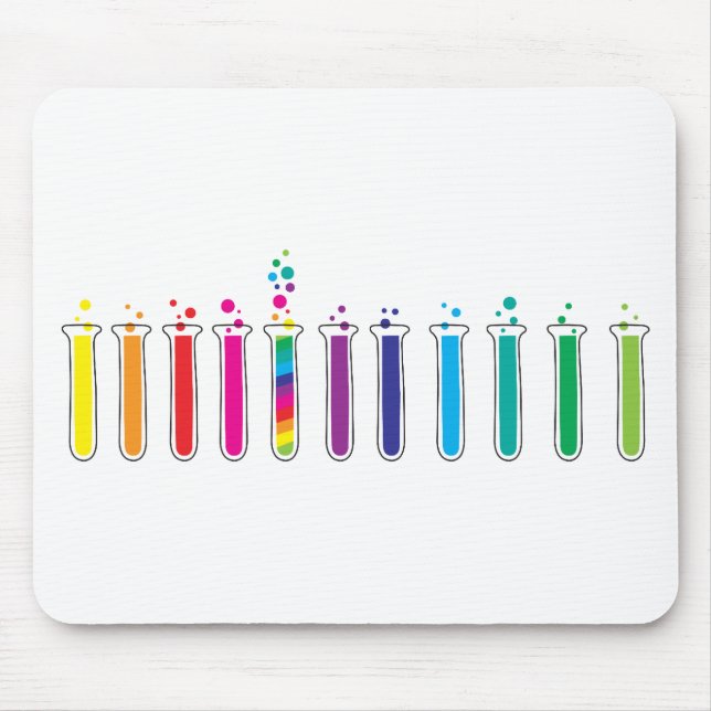 Test Tubes Mouse Pad (Front)