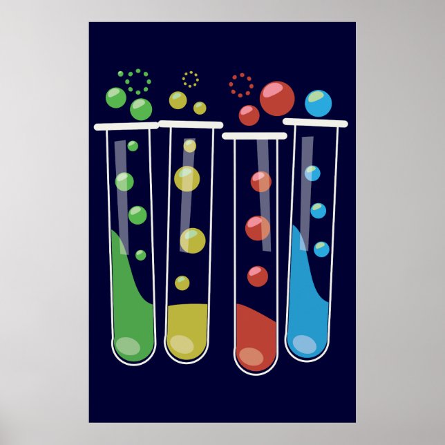 Test Tubes Poster (Front)