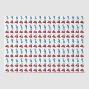 Test Tubes Tissue Paper