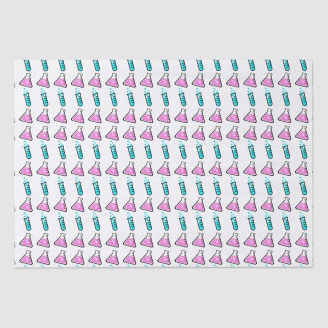 Test Tubes Tissue Paper (Front)