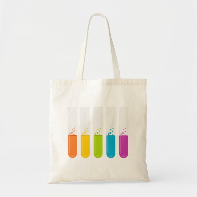 Test tubes tote bag (Front)