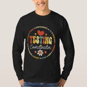 Testing Coordinator Squad Appreciation Week Back t T-Shirt