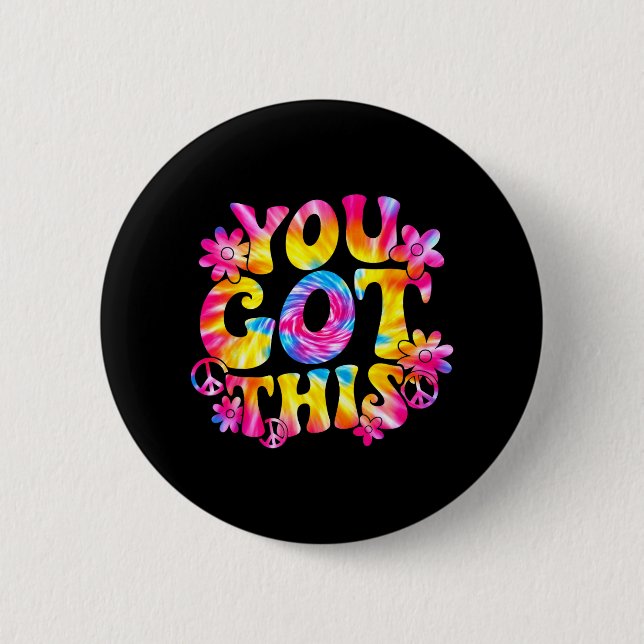 Testing Day Shirt Teacher Student You Got This 7  2 Inch Round Button (Front)