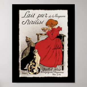 Testing  Milk for the Kitties Poster