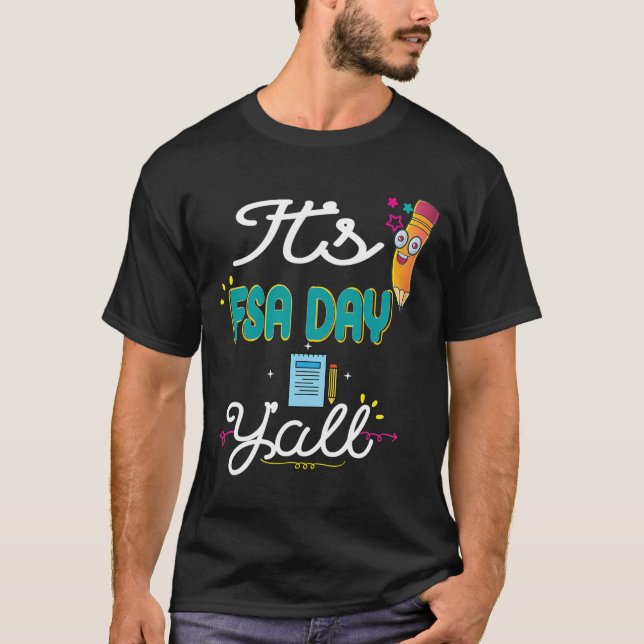 Testing Test T Shirt Florida State Test Day Gift S (Front)