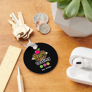 Testing Testing 123 Guide to Successful Test Day Keychain