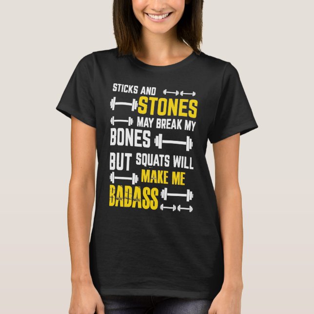 Testosterone Bodybuilding Training Weights Strengt T-Shirt (Front)