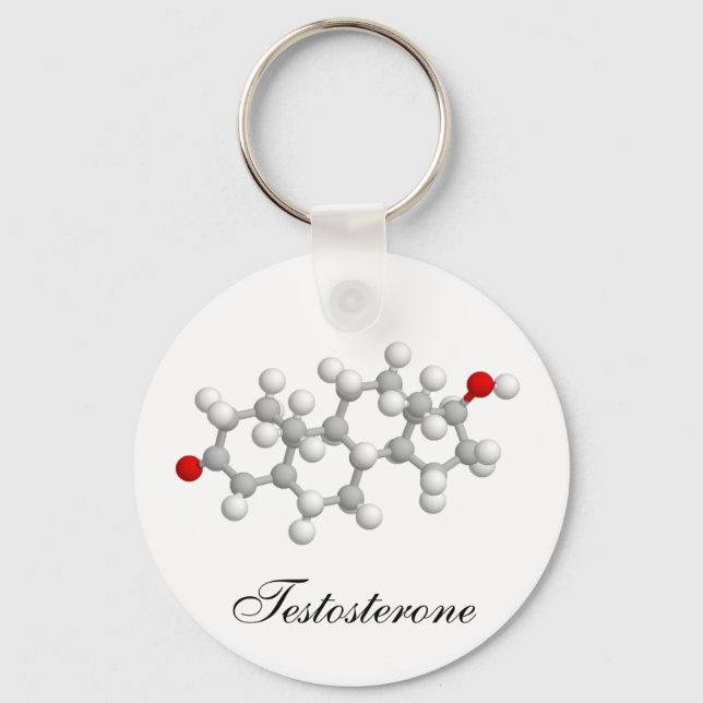Testosterone Keychain (Front)