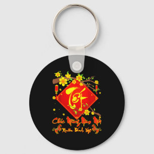 Tet 2026 Chuc Mung Nam Moi Xuan Binh Ngo Vietnames Keychain