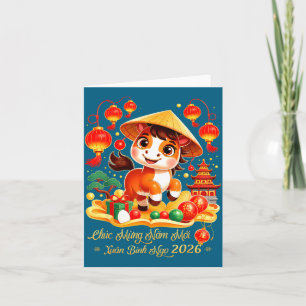 Tet Binh Ngo 2026 Vietnamese New Year Chuc Mung Na Card