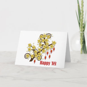 Tet Hoa Mai Greeting Card