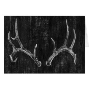 Tête d'animal de cerf rustique sur tableau de bord