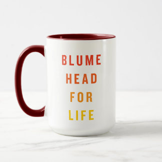 Tête de Blume pour la tasse de la vie