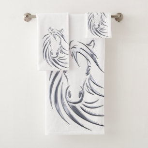 Tête de cheval en argent