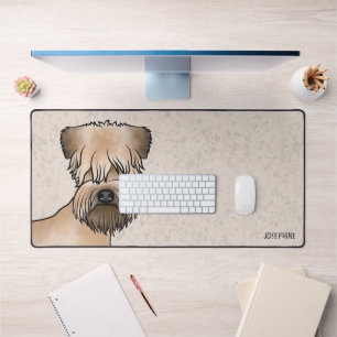 Tête de chien mignonne Soft-Coated Wheaten Terrier