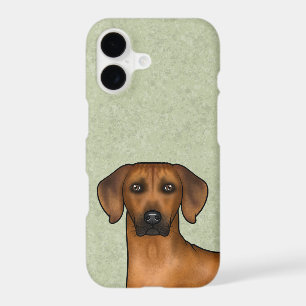 Tête de chien Rhodesian Ridgeback Brun Lion Africa