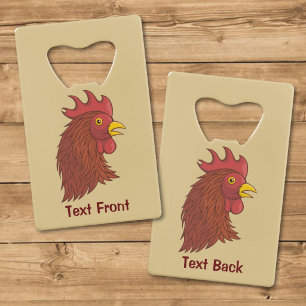 Tête de Coq Rouge