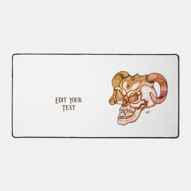 Tête de diable crâne (Recto)