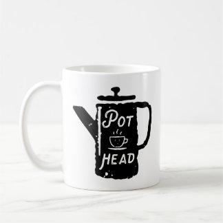 Tête de pot de café - Café amusant café Combo Mug