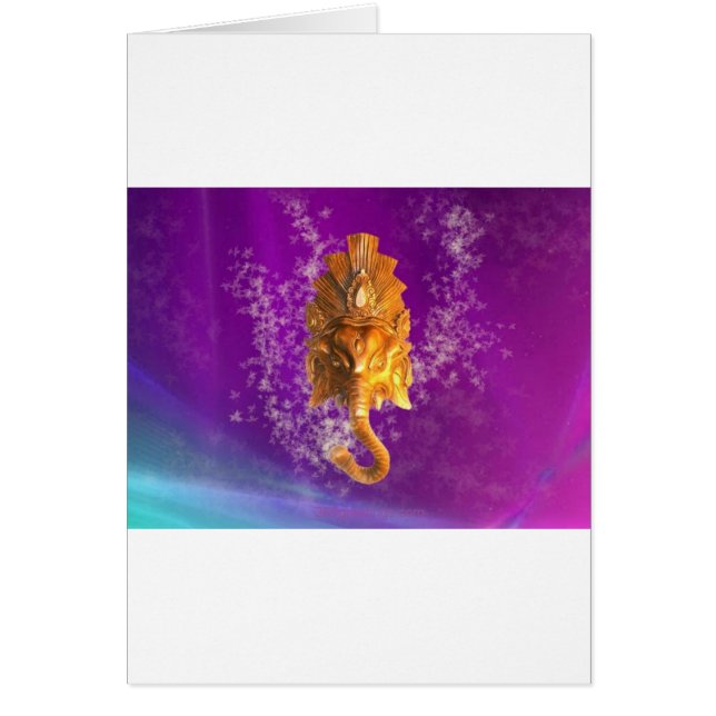 Tête d'or de Ganesh (Devant)