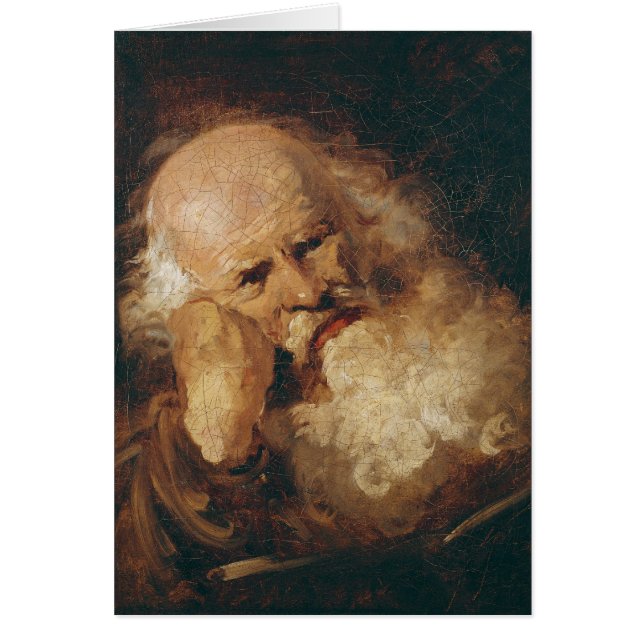 Tête d'un vieil homme (Devant)