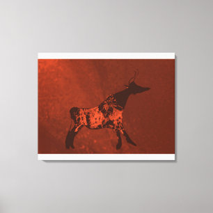 Tête noire Lascaux Vache toile Imprimer